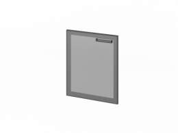 Дверь низкая стеклянная FB-013